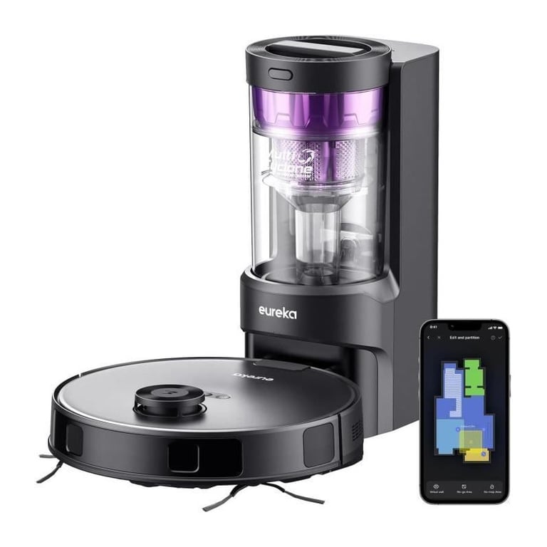 Aspirateur Robot Laveur Eureka E10S – 4000 Pa, 180 min, 200 ml - vue 2