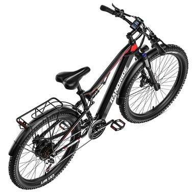 RANDRIDE YG90B Vélo Électrique, Moteur 1000W, Vitesse Max 45km/h, Batterie 48V 17Ah, Autonomie Max 80-90km, Pneus 27.5*2.4'' CST, Charge 120kg