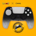 Blade Gaming FRTEC - Combo Pack Dragon Ball Z, Coque Rigide + Grips + Sticker pour PS5 DualSense, Goku et Freezer