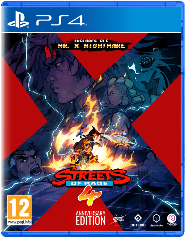 Streets of Rage 4 Anniversary Edition PS4 Neuf