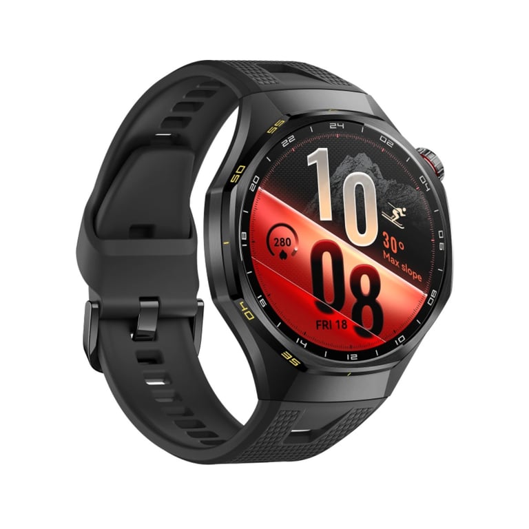 Watch GT 7 Pro 46 mm Bluetooth Titane noir avec bracelet en fluoroélastomère Noir - Neuf