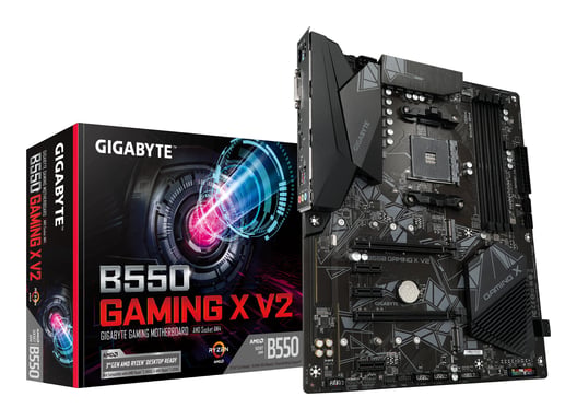 Gigabyte B550 GAMING X V2 ATX Socket AM4 Chipset AMD B550 Marron - vue 7