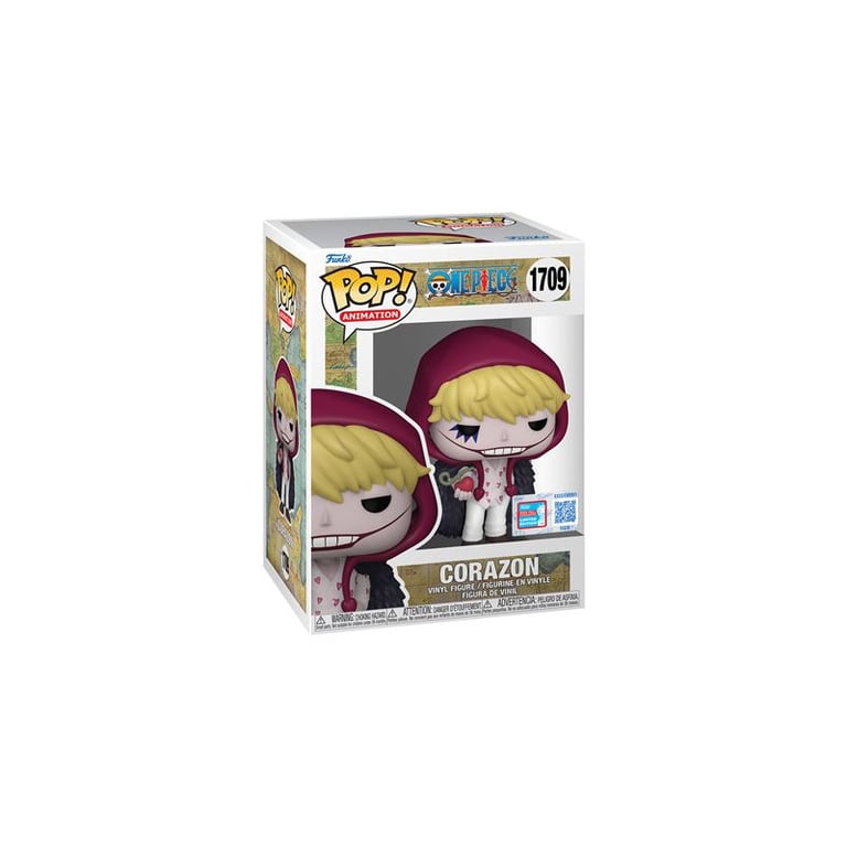 Figurine Funko Pop Animation One piece Corazon avec le fruit du démon Fall Convention Neuf