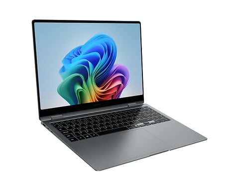 Samsung Galaxy Book5 Pro 360 Copilot+ PC Intel Core Ultra 7 258V Hybride (2-en-1) 40,6 cm (16'') Écran tactile WQXGA+ 32 Go LPDDR5x-SDRAM 1 To SSD Wi-Fi 7 (802.11be) Windows 11 Pro Allemand Gris