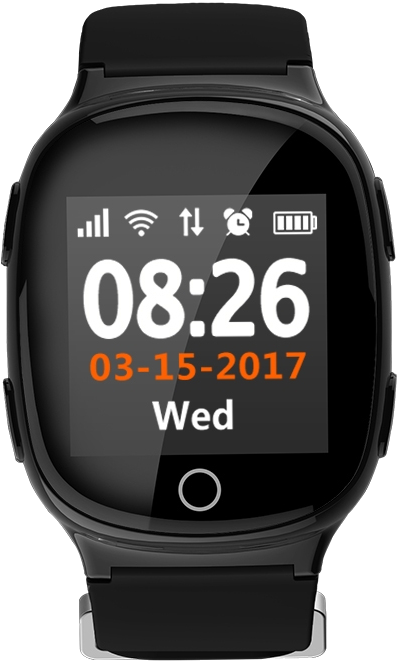 Montre Traceur GPS Sénior Cardio Sos Écran Tactile Alarme Anti Chute YONIS