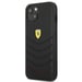 Custodia Ferrari per iPhone 13 mini 5,4'' Nero Off Track Trapuntato