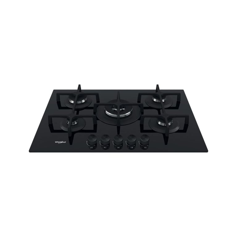 Plaque De Cuisson Au Gaz Whirlpool GOA 7523/NB1 – 5 Brûleurs, 73 cm, Noir - vue 3