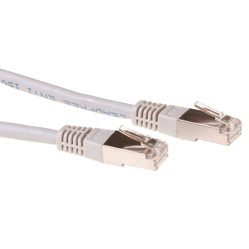 ACT Patchcord SSTP Category 6 PIMF, Grey 1.50M câble de réseau Gris 1,5 m