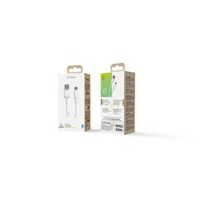 Muvit per cambiare cavo Usb A/Usb C 3M Bianco