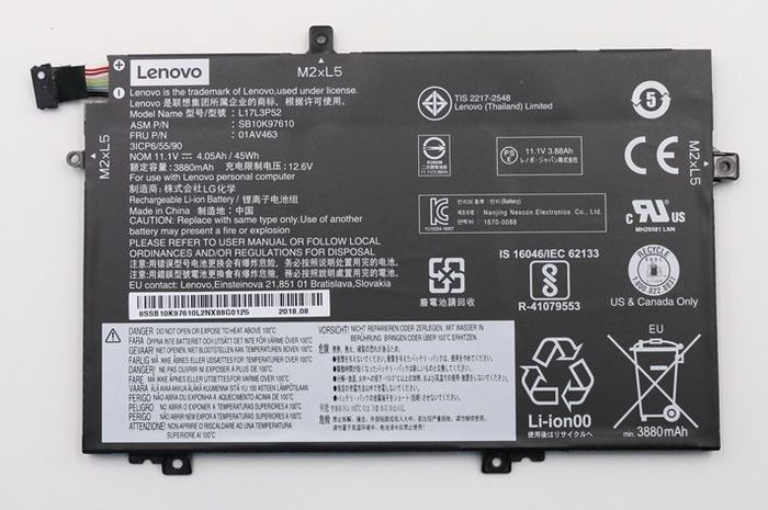 Lenovo 01AV463 composant de laptop supplémentaire Batterie Neuf