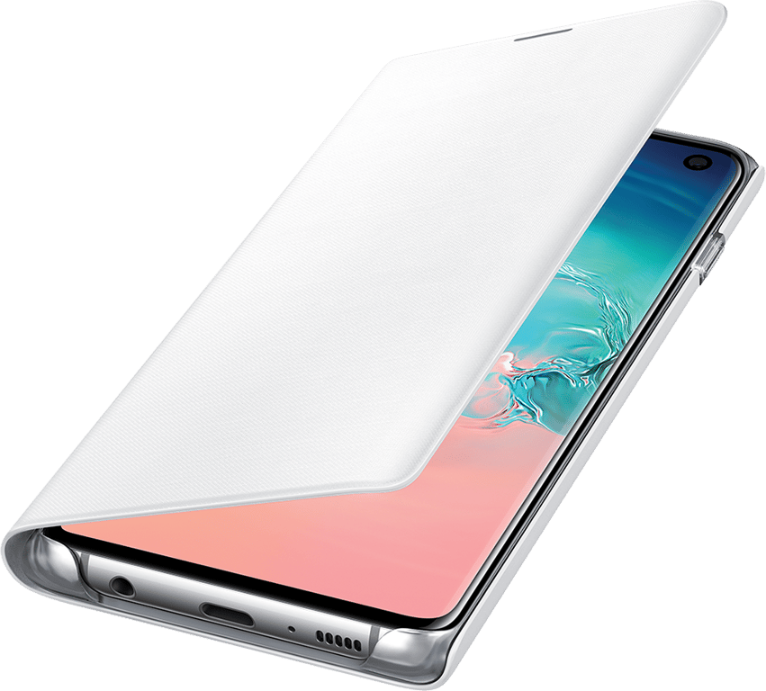 Etui LED View Cover pour Galaxy S10 Blanc