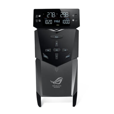 ASUS OC Panel contrôleur de vitesse du ventilateur 4 canaux 6,6 cm (2.6'') LCM Noir