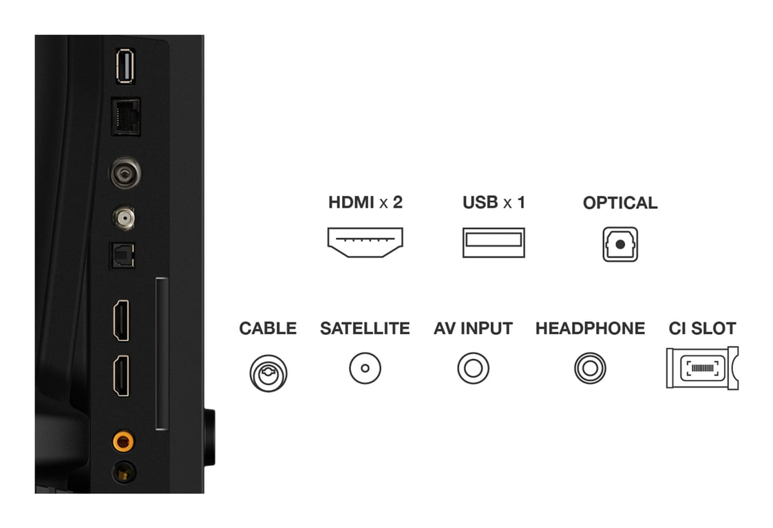TCL SF560 40SF560 TV 101,6 cm (40 ) Full HD Smart TV Wifi Métallique 300 cd/m² - Neuf