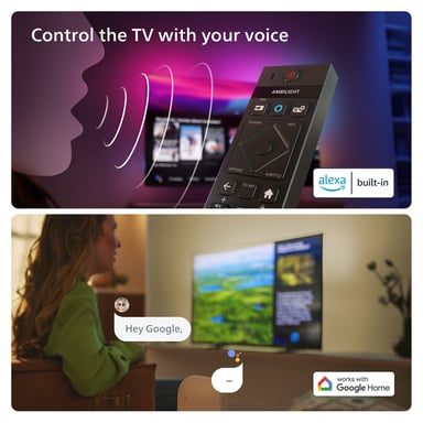 TV 65'' Ambilight 3 - P5 PRO Dolby Vision-Atmos - HDR10+ GOOG PHILIPS - 65PUS8909