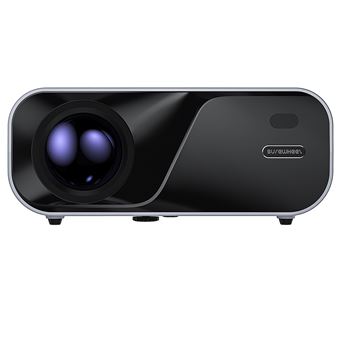 Mini Proyector SUREWHEEL E60 – 1080P Nativo, Compatible con 4K, Pantalla 220'', WiFi 5G & Bluetooth 5.0, 16000 Lúmenes, Zoom, Altavoz HiFi, HDMI/USB/AV