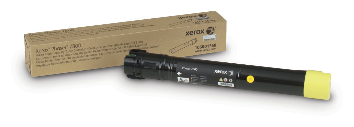 Xerox Toner Phaser 7800 Yellow Gelb 106R01568 Neuf
