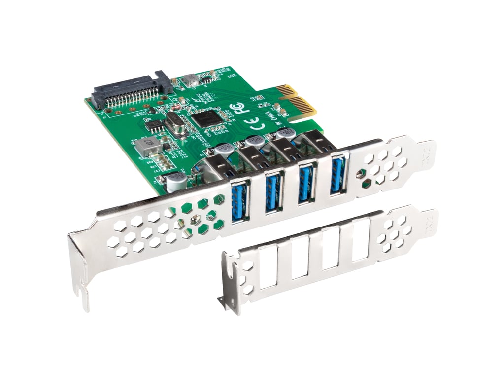 Lanberg PCE US3 004 carte et adaptateur d'interfaces Interne USB 3.2 Gen 1 3.1 Gen 1 Neuf - vue 3
