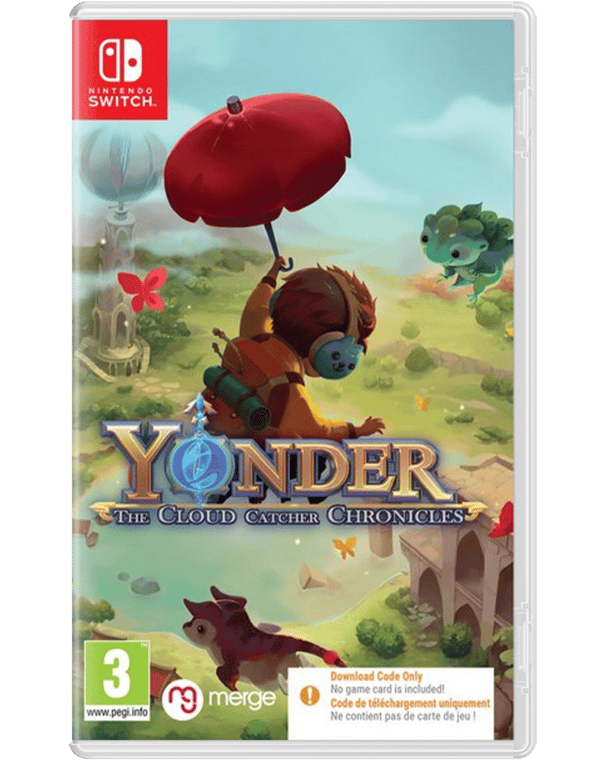 Yonder The Cloud Catcher Chronicles Nintendo SWITCH Code de téléchargement Neuf