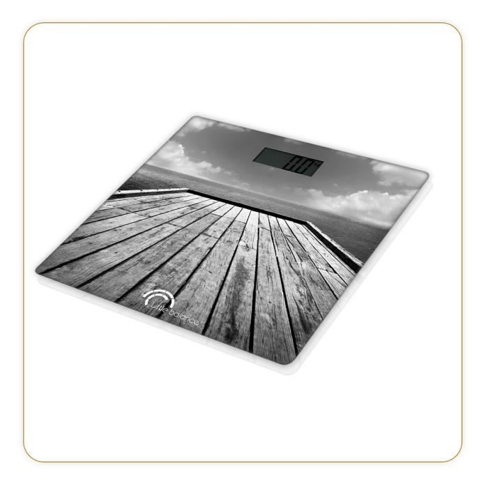 pèse personnes ponton little balance 8107 design photographique - vue 3