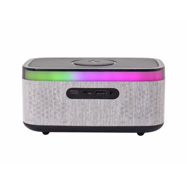 Enceinte-réveil avec station de charge sans fil RIVIERA