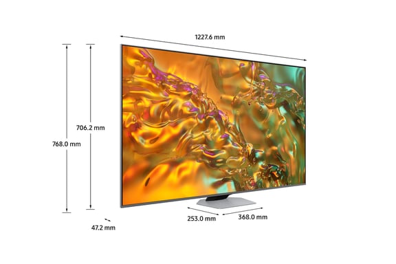 Samsung TV AI QLED 55'' Q80D 2024, 4K