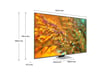 Samsung TV AI QLED 55'' Q80D 2024, 4K