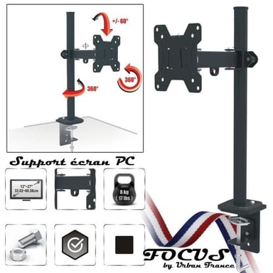 Support écran PC pour bureau 13