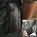 Supcase Carcasa para iPhone 16 Caballete antichoque Negro