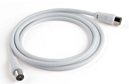 Meliconi ANT2M cavo coassiale 2 m 9,5 mm Bianco