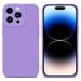 Coque pour Apple iPhone 14 PRO MAX en FLUID VIOLET CLAIR Housse de protection Étui en silicone TPU flexible