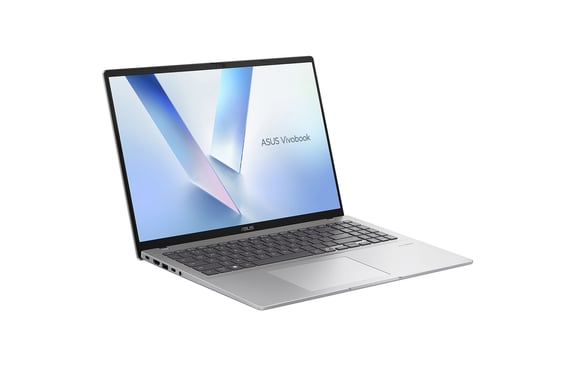 Vivobook 16, Qualcomm Snapdragon X X1-26-100, 16 Go RAM, 1 To SSD, Adreno X1-45, 16'', Argenté - AZERTY