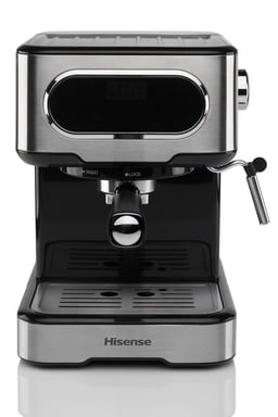 Hisense HESCM15DBK machine à café Manuel Machine à expresso 1,5 L