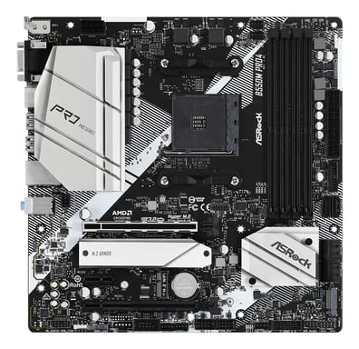Asrock B550M Pro4 AMD B550 Zócalo AM4 micro ATX