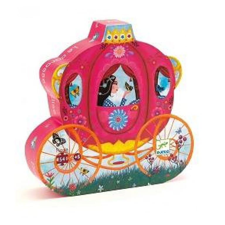 Djeco Puzzle Le carosse d'Elise 54 pièces - vue 2