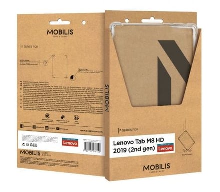 Mobilis 058005 funda para tablet 20,3 cm (8'') Carcasa rígida Transparente