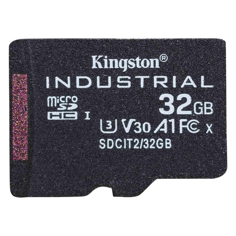 Kingston Technology Industrial 32 Go MicroSDHC UHS-I Classe 10 - Neuf