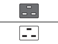 HPE AF574A câble électrique Gris 2 m Coupleur C20 Coupleur C19