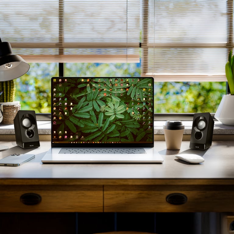 Enceintes NGS SB 210 – Stéréo 12W, Filaire, Plug & Play, USB - vue 3