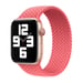 Bracelet Solo tressé pour Apple Watch Series 1 - 11 / SE / Ultra (44/45/46/49 mm) - Taille 4 - Pink Punch