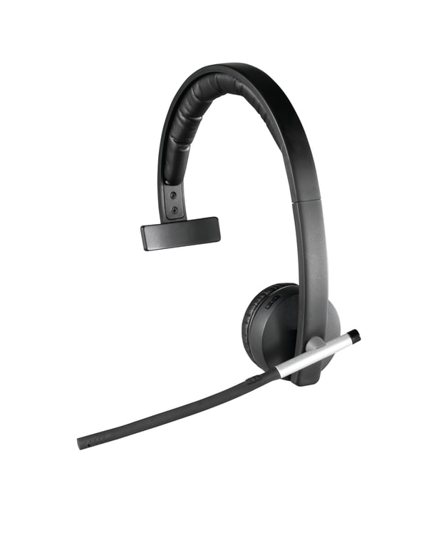 Logitech H820e Casque Micro sans Fil Mono Oreillette avec Micro Antiparasites USB Commandes Intégrées Témoin Lumineux PCMacPortable - vue 2