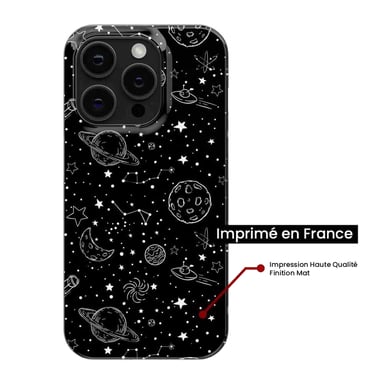Funda de silicona - Compatible con Samsung Galaxy M55 5G - diseño galaxy draw
