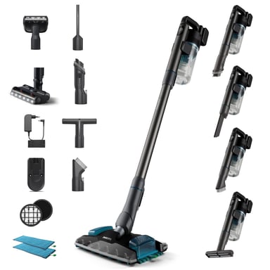 Philips 8000 series XC8057/01 Aspiradora sin cable Aqua Plus