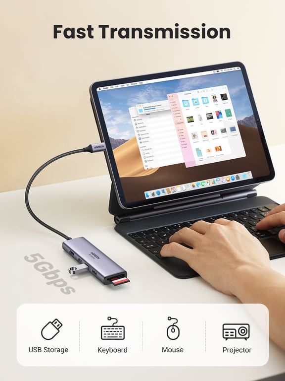 USB C Multifunction Adapter - vue 2