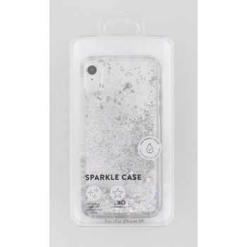 White Diamonds Sparkle coque de protection pour téléphones portables Housse Argent Apple iPhone XR