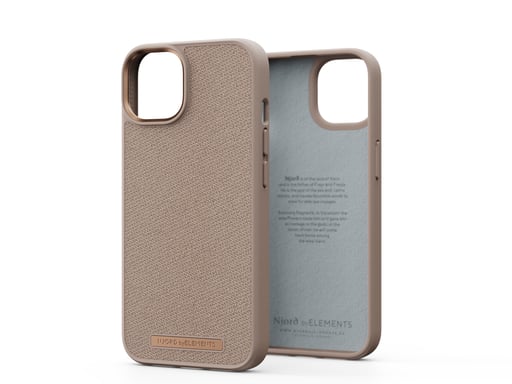 Coque Njord byELEMENTS Just pour Apple iPhone 14 - Sable