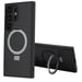 Accezz Coque Ring Stand avec MagSafe pour Samsung Galaxy S24 Ultra - Noir
