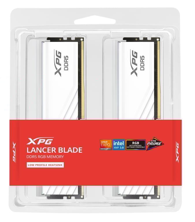 Adata Lancer Blade Rgb Module De Mémoire 2 X Ddr5 6000 Mh - vue 2