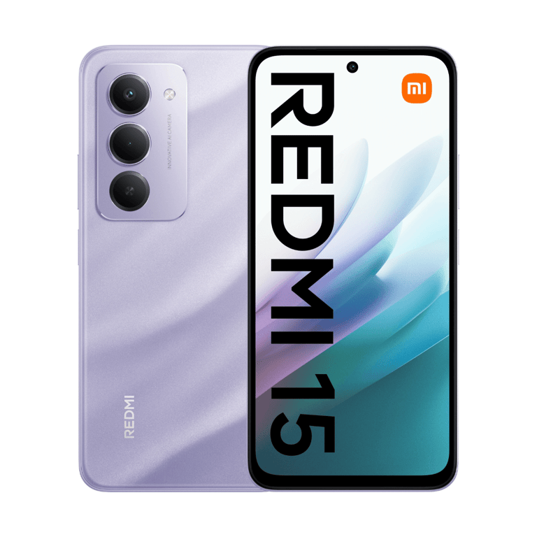 Xiaomi Redmi 15 (4G) 128 Go, Violet - Neuf