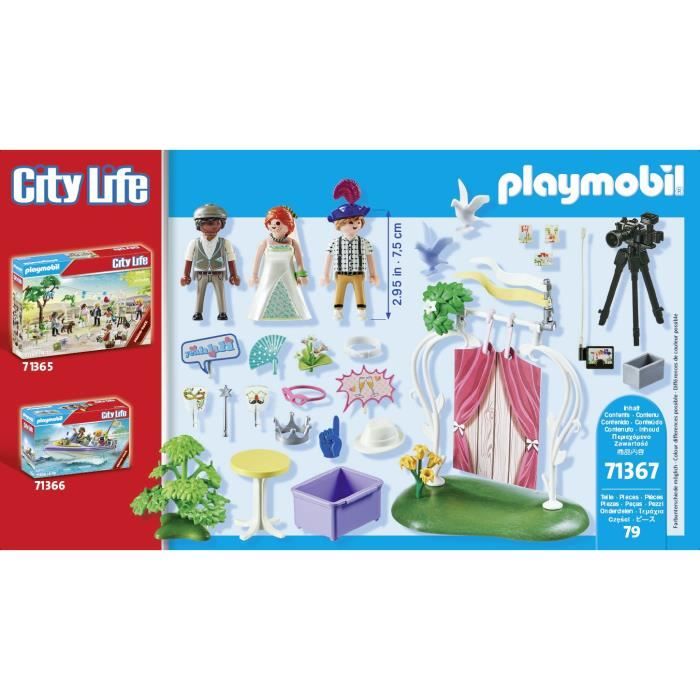 Jeux D'imitation Cérémonie De Mariage Playmobil La Boite - vue 9