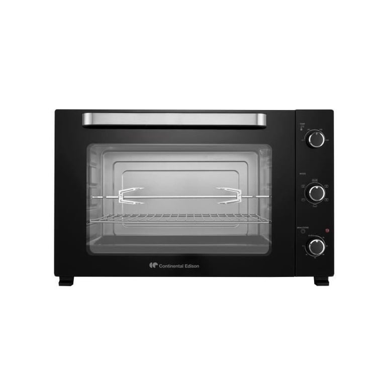 Minifour électrique Chaleur tournante CONTINENTAL EDISON CEMF80B L68 x H42 8 x P 48 cm - vue 9